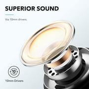 Soundcore Life P3i Hybrid Active Noise Cancelling Earbuds ,4 Mics, Custom EQ,6H Playtime,Black