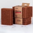 thumbnail image 1 of Paño de Cocina de Fibra de Poliéster, Estropajo para Ollas Sin Rayar, Toalla de Cocina Multiusos Resistente al Aceite para Uso Doméstico Diario, 13.5x9cm, Café o Beige, 1 Paquete, 1 of 6