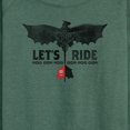 thumbnail image 3 of How to Train Your Dragon - Let's Ride - Women's Lightweight French Terry Long Sleeve Shirt, 3 of 5