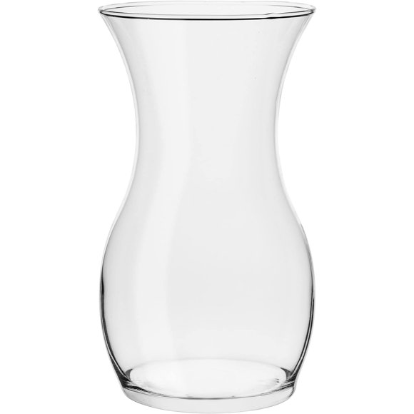 TREND FOR HOME Flower Vase 23 cm Tulip Vase Glass Flower Vase Decorative Glass Flower Vase Bedroom Decoration Transparent Flower Vase