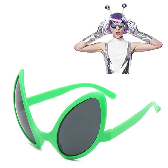 Alien Funny Glasses Alternative Style Party Sunglasses for Photo Props Lightweight Suitable for Many Occasions