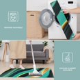 thumbnail image 6 of Teal Gold Marble Pattern Kitchen Rugs Sets Of 3,Kitchen Runner Rugs Non Skid Washable,Decorative Kitchen Floor Mats for Kitchen,Sink,Laundry,17"x30"+ 17"x47" + 17"x59", 6 of 6