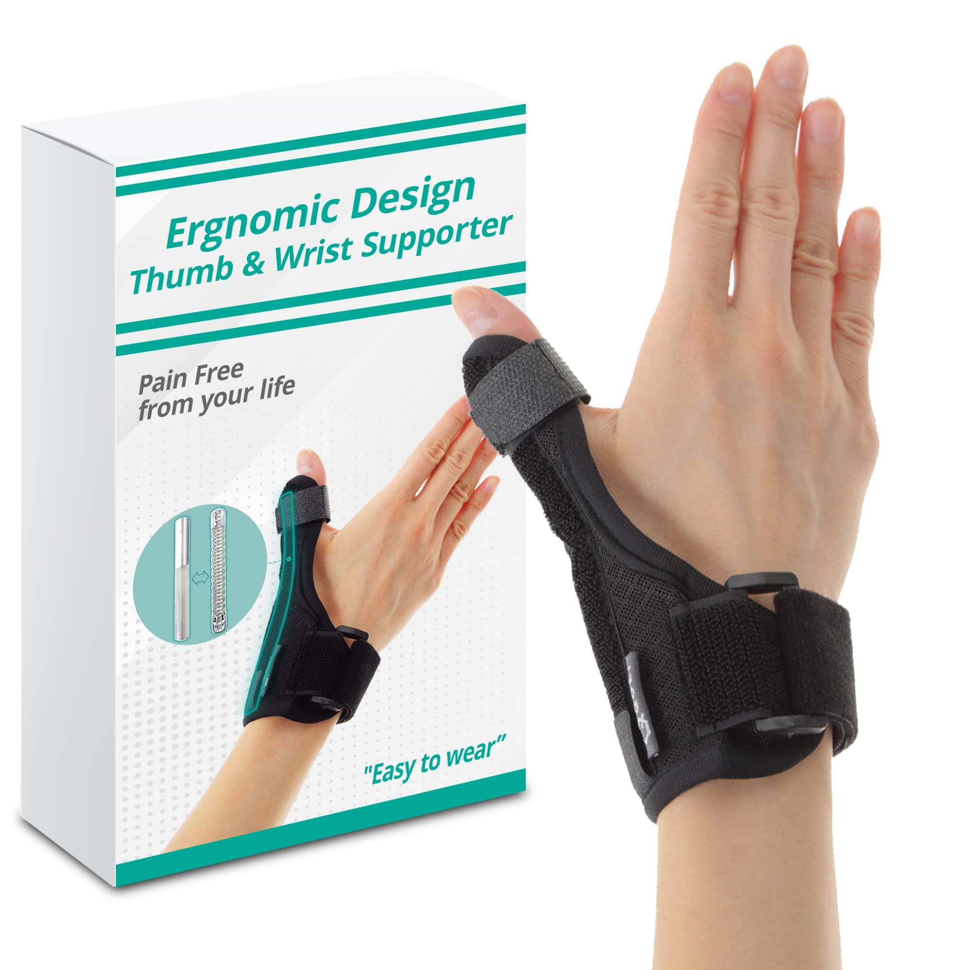 Thumb & Wrist Brace Pain Relief , Stabilizer splint for Arthritis