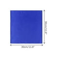 thumbnail image 2 of INSPIRE CHIC Men's Pocket Squares Solid Color Handkerchiefs Royal Blue One Size, 2 of 4