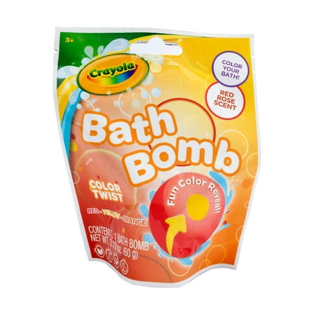 Crayola Color-Changing Bath Bomb, Orange