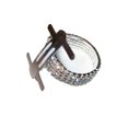 thumbnail image 1 of Bracelet Extensible en Strass Argenté Corsage pour Bal Formel, 1 of 3