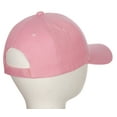 thumbnail image 2 of Daxton Classic Baseball Hat Embroidered A to Z Letters Structured Mid Profile Cap - Pink, Letter C, 2 of 3