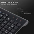 thumbnail image 3 of Wireless Keyboard Mouse Set Portable Mute Keyboard Mouse for PC Laptop Notebook Wireless Keyboard Mouse Set Portable Mute Keyboard Mouse Practical Computer Accessoriess Easy to Use Great, 3 of 8