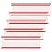 thumbnail image 3 of 5000 Pieces Standard Tagging Fasteners - Tag Pins Plastic Regular Garment Clothing Price Label Barbs (Red, 1 Inch), 3 of 4