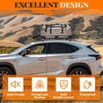 thumbnail image 6 of KOJEM Upgrade New Roof Rack Cargo Basket w/Extension, Electrophoresis 250LBS Weight Capacity,Top Luggage Storage Holder Basket,Universal Car SUV Roof Top for Travel, 6 of 18