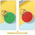 thumbnail image 6 of VERDANVERSE Writable Key Tags Keychain Tag Aluminum General Users Handmade Projects 50pcs, 6 of 8
