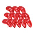 thumbnail image 1 of Almencla 12x Waterproof Golf Iron Head Covers, Golfer Headcover Club Protector Guard Anti-Scratch Protective Practice Equipment Accs Gift Red, 1 of 8