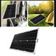 thumbnail image 1 of Batería De Panel Solar De 18 V 25 W, Panel De Energía Solar, Kit De Panel De Energía Solar Para Cámaras De Seguridad, Agricultura Al Aire Libre, Baterías De Coche, Turismo, 1 of 7