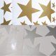 thumbnail image 5 of Pequeñas estrellas doradas + plateadas grandes, medianas y pequeñas Ormromra SNFLD425, 5 of 6