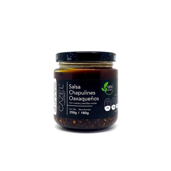 Salsa de Chapulines & Semillas 250g