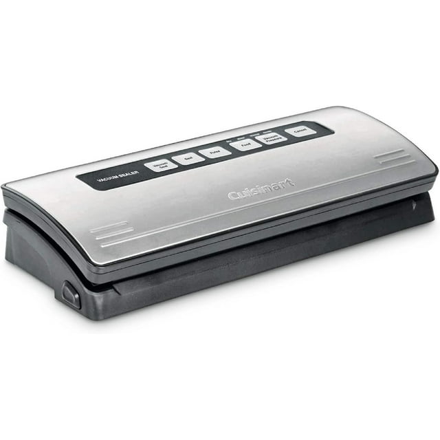 Refurbished Cuisinart VS-300WMNC VS-150BR2 Vacuum Sealer, Stainless Steel