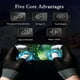 thumbnail image 3 of Guantes de juego para controlador de juegos móvil, material de fibra nano-plata con dedo táctil, guantes de pantalla táctil sin costuras, transpirables y antisudor de alta sensibilidad para juegos de, 3 of 8