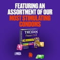 thumbnail image 2 of Trojan Pleasure Variety Pack Lubricated Condoms - 36 Count, 2 of 6