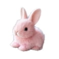thumbnail image 4 of Juguete de juguete electrónico de conejo eléctrico juguete electrónico alimentación animada zanahoria juguete suave peluche para niños niños niños y Rosa, 4 of 10