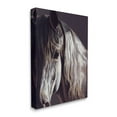 thumbnail image 3 of Stupell Industries Close Up Horse Face Portrait Animals & Insects Photography Gallery Wrapped Canvas Print Wall Art, 3 of 5