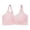 Pink, variant on Bras for Women Bra Flat Seamless Everyday Comfort Wireless Supportive Full Coverage Large Size Underwear for Women with European Styles Gray 3XL