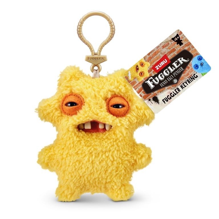 Fuggler Key Rings 5 inch (Sir Nubbynuts) Ugly Monster Plush