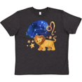thumbnail image 3 of Inktastic Leo Constellation Zodiac Sign Illustration Youth T-Shirt, 3 of 5