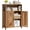 Rustic Walnut, variant on Farmhouse Bathroom Storage Cabinet with 2 Doors, Toilet Paper Cabinet with Adjustable Shelves, Small Bathroom Cabinet for Kitchen/Laundry/Living Room, 11.8 x 23.6 x 31.5 Inches,