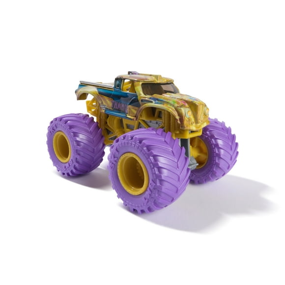Monster Jam, Marvel Official Thanos Monster Truck, Die-Cast Vehicle, 1:64 Scale, Super Hero Kids Toys for Boys Ages 3 and up