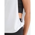 thumbnail image 4 of Athletic Works Women's Seamless Side Twist Tank Top, Sizes XS-XXXL, 4 of 5