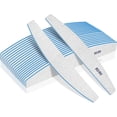 thumbnail image 6 of 50-Pack Professional Half Moon Nail Files Bulk, 240/240 Grit Double Sided Emery Boards for Natural Nails and Salons, 6 of 6
