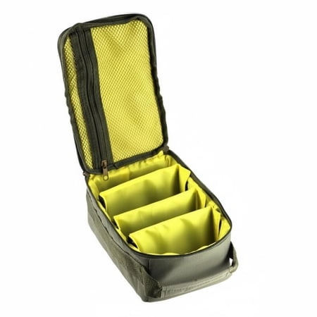 JWQFBC Multi-Compartment Utility Bag Multi-Compartment Storage Case Impact-Resistant Portable Tackle Organizer for Electricians