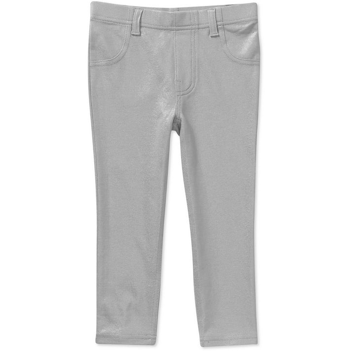 Baby Toddler Girl Metallic Jeggings