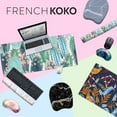 thumbnail image 3 of French Koko Large Mouse Pad Big Desk Mat Cute Oriental Rug Mousepad XL 30"x 15", 3 of 6