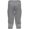 thumbnail image 2 of New Balance Men's Adversary 2.0 Piped Knicker Baseball Pants Grey/Navy L, 2 of 4