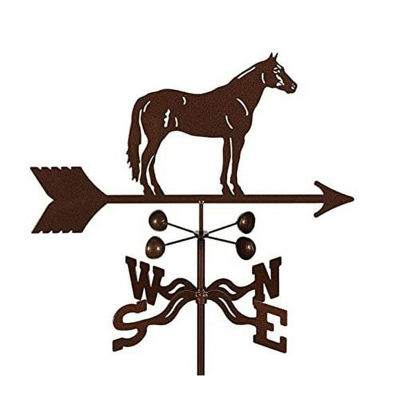 EZ Vane Quarter Horse Weathervane 21 Inch Wide Garden Stake