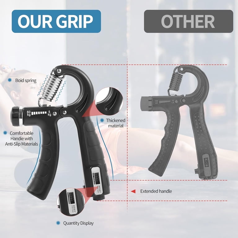 BN-LINK Grip Strength Trainer with Counter, 2-Pack photo 6