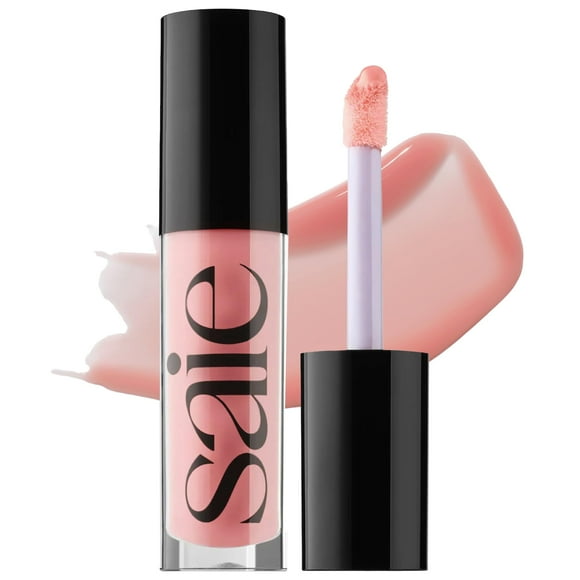 Brillo de labios y aceite labial teñido Hybrid Saie Glossybounce Bubble
