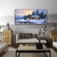 thumbnail image 4 of Cuadros Decorativos Campo de nieve redondo diamante pintura bordado imagen Kits pared arte hogar Decoración Ndcxsfigh Nuevos Originales, 4 of 9