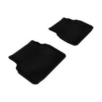 3D MAXpider Custom Fit Kagu Floor Mat (Black) Compatible with Subaru Impreza Sedan 2002-2007 - R2