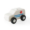 thumbnail image 1 of Coche de juguete de silicona Montessori para bebé de 0 a 12 meses, cosas para bebé recién nacido, mordedor de silicona para bebé, coche de juguete educativo, bloques de silicona, 1 of 5