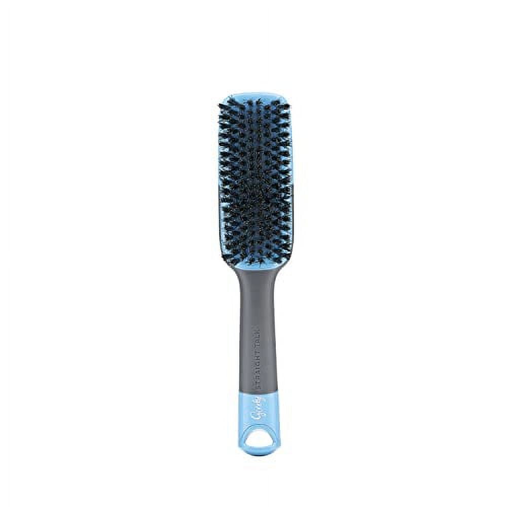 Goody Straight Talk Boar Bristle Hair Brush Gray and Blue 1 Ct Walmart