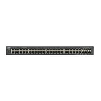 ZyXEL 48-Port GbE Smart Managed Switch, Black