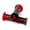 Red, variant on ATVs Watercrafts Flame Gel Style Hand Grips Green Color Quad Compatible with Yamaha Polaris Seadoo Watercraft Bombardier Jet Ski Honda Foreman Recon Kawasaki Brute Force Prairie Bruin Grizzly Kodiak