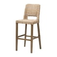 thumbnail image 2 of bali & pari Magy Boho Bar Stool, Bar Height, Grey, 2 of 10