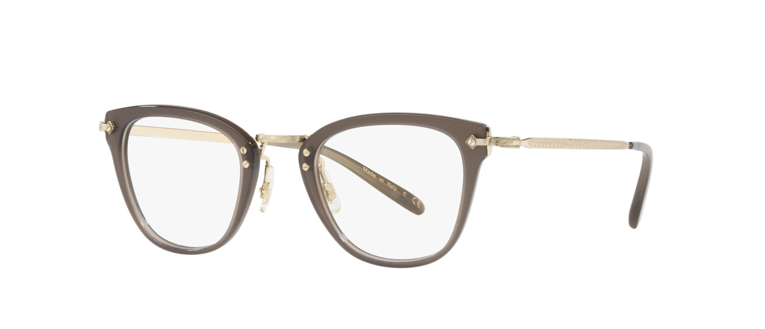 oliver peoples clear frames