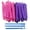 Pink+Purple, variant on 40pcs Heatless Spiral Hair Curlers for Long & Medium Hair, 22 Inch Overnight Magic Hair Rollers for Women No Heat Damage, DIY Curling Kit Wavy Hair Tool with Styling Hook (Pink+Orange)