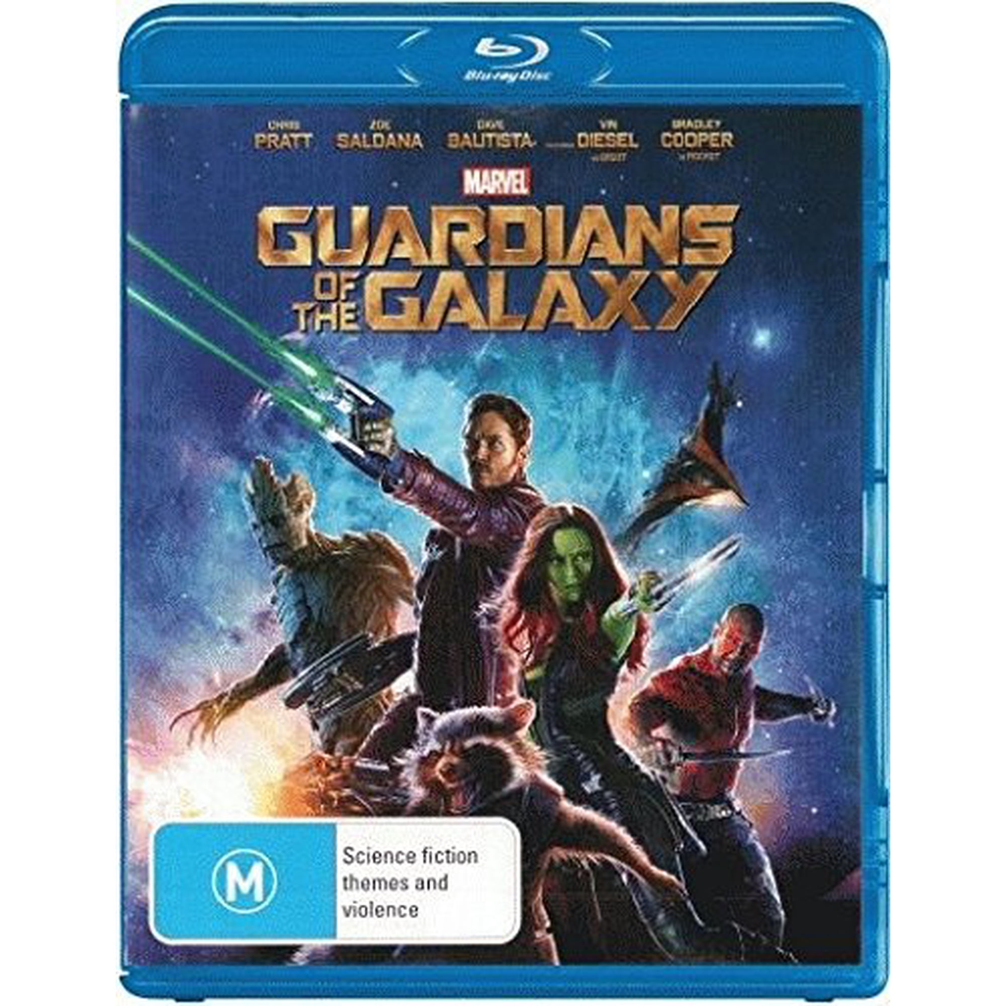 Guardians of the Galaxy - Movie - Blu Ray - 2014 - Chris Pratt - Vin Diesel