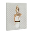 thumbnail image 3 of Stupell Industries Trendy Girl & Coffee Novelty Painting Gallery Wrapped Canvas Art Print Wall Art, 16 x 20, 3 of 7
