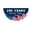 A, variant on America 250th Anniversary Half-Circle Bunting Flag, Patriotic 1776-2026 "We The People" Outdoor Banner, All-Weather Nylon Yard Sign, 2 Designs